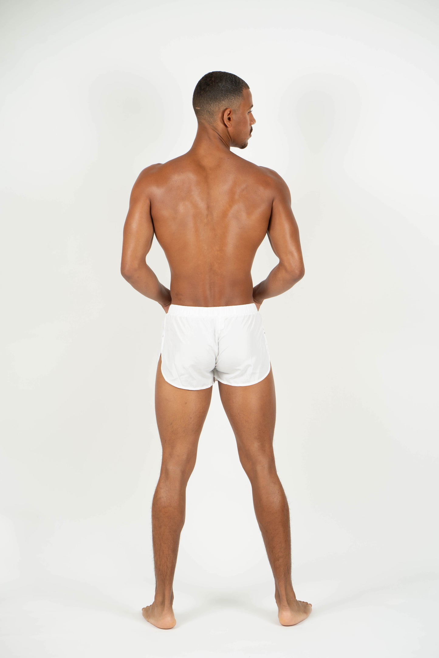 Goal Line Extreme Split Booty Shorts