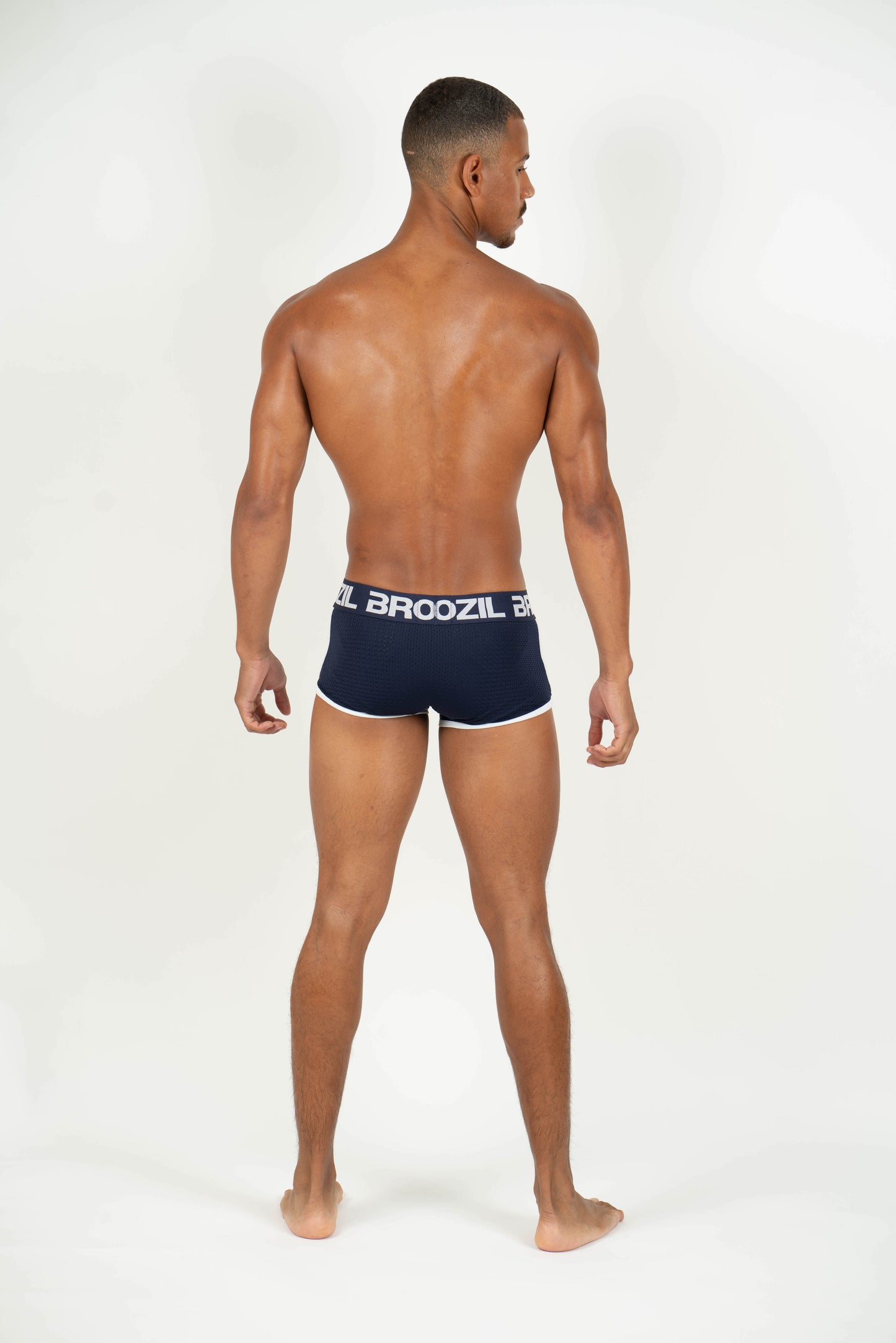 Brozil Ultra Glute and Bulge Enhancing Mesh Trunk