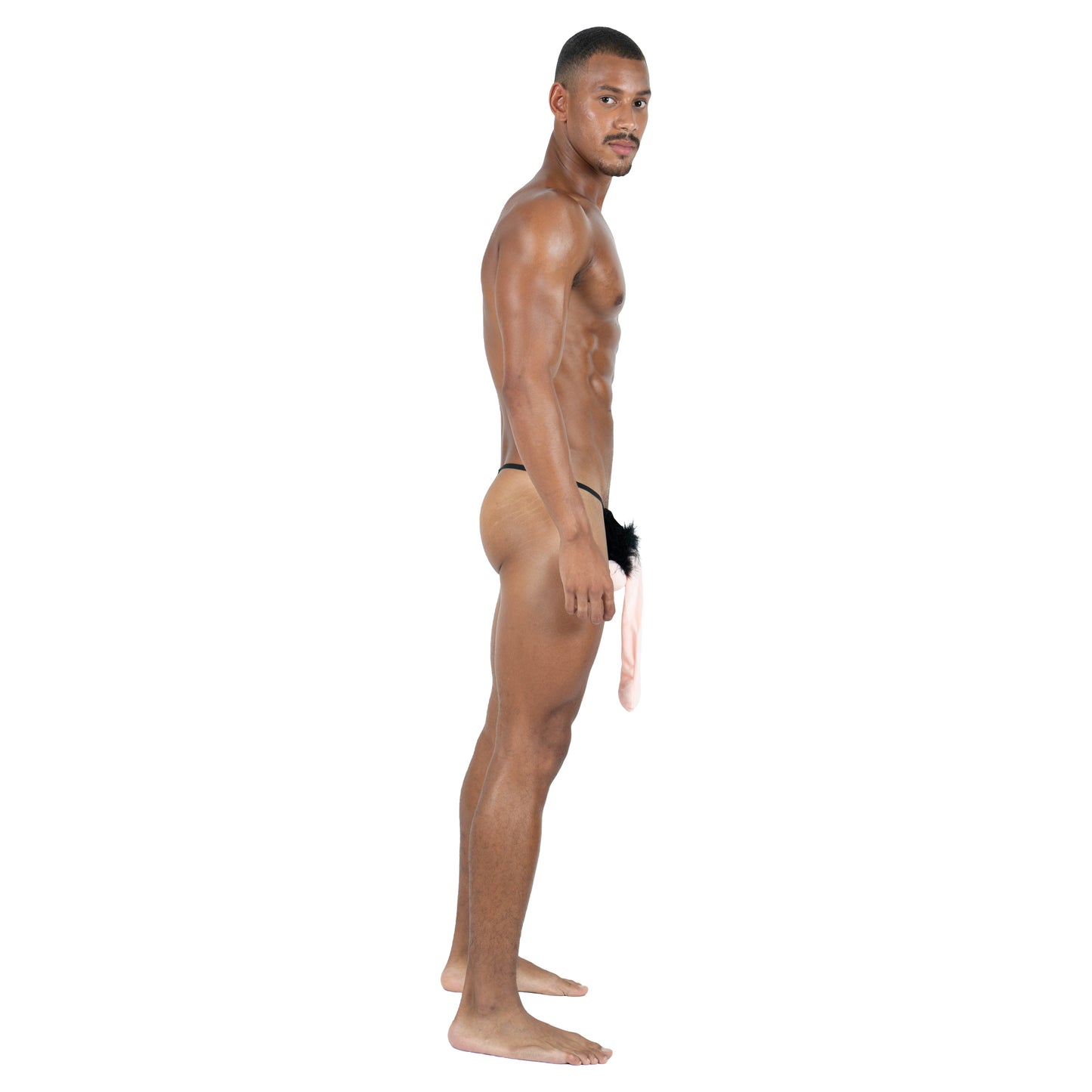 Fundies Foot Long Thong with Paper Ruler