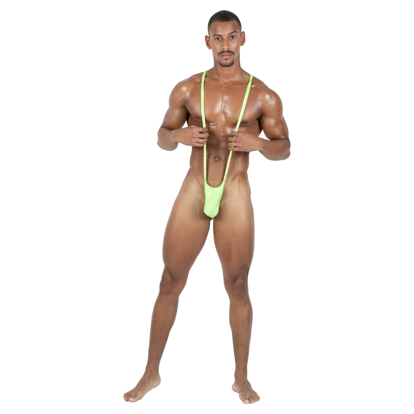 Fundies Mankini with Fake Mustache